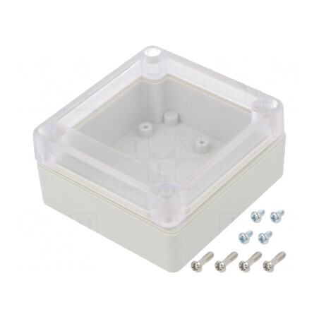Carcasă Universală Policarbonat 80x85x40mm Ritec | Electronic-mag.ro | Componente Electronice