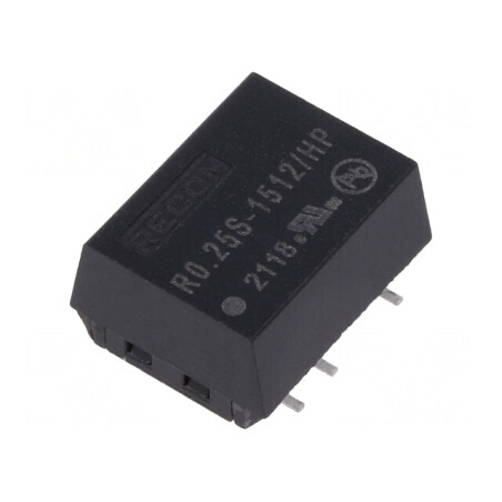 Convertor DC/DC 0,25W 13,5-16,5V la 12V 21mA | Electronic-mag.ro | Componente Electronice