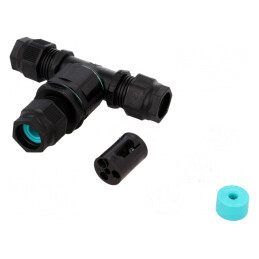 Conector Alimentare AC TH390 IP68 250V 4mm2 3 Pini | Electronic-mag.ro | Componente Electronice