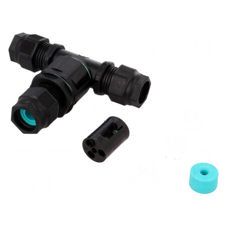 Conector Alimentare AC TH390 IP68 250V 4mm2 3 Pini | Electronic-mag.ro | Componente Electronice