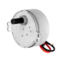 Motor sincron AC 4W 220/240VAC 2,5 rot./min IP50 | Electronic-mag.ro | Componente Electronice