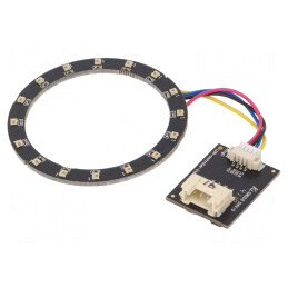 Inel LED RGB 1,3W 5V 16 Diode Ø51mm | Electronic-mag.ro | Componente Electronice