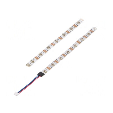 Bandă LED RGB 5V 60 diode 504x6mm 5m | Electronic-mag.ro | Componente Electronice