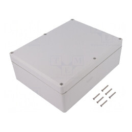 Carcasă Universală IP67 din ABS cu Bucșă din Alamă 174x224x80mm | Electronic-mag.ro | Componente Electronice