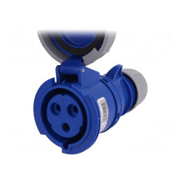 Conector Alimentare AC Soclu Mamă 32A 230V IP67 | Electronic-mag.ro | Componente Electronice