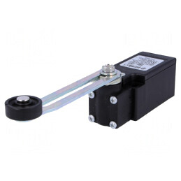 Limitator Cursă Manetă Reglabil 53-112mm cu Rolă Ø20mm | Electronic-mag.ro | Componente Electronice