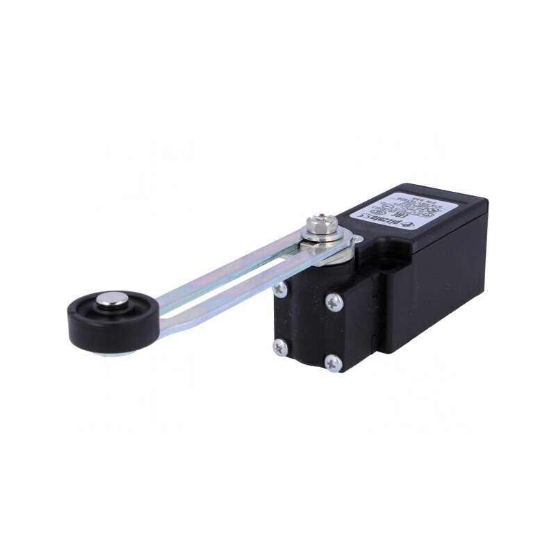 Limitator Cursă Manetă Reglabil 53-112mm cu Rolă Ø20mm | Electronic-mag.ro | Componente Electronice