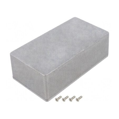 Carcasă Universală Aluminiu IP54 82x153x50mm | Electronic-mag.ro | Componente Electronice