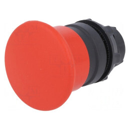 Comutator apăsare 22mm roșu ZB5AC4 | Electronic-mag.ro | Componente Electronice