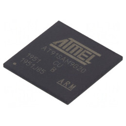 IC: microprocesor ARM | ARM926 | 0,9÷1,1VDC | SMD | LFBGA217 | 32kBSRAM | AT91SAM9G20B-CU