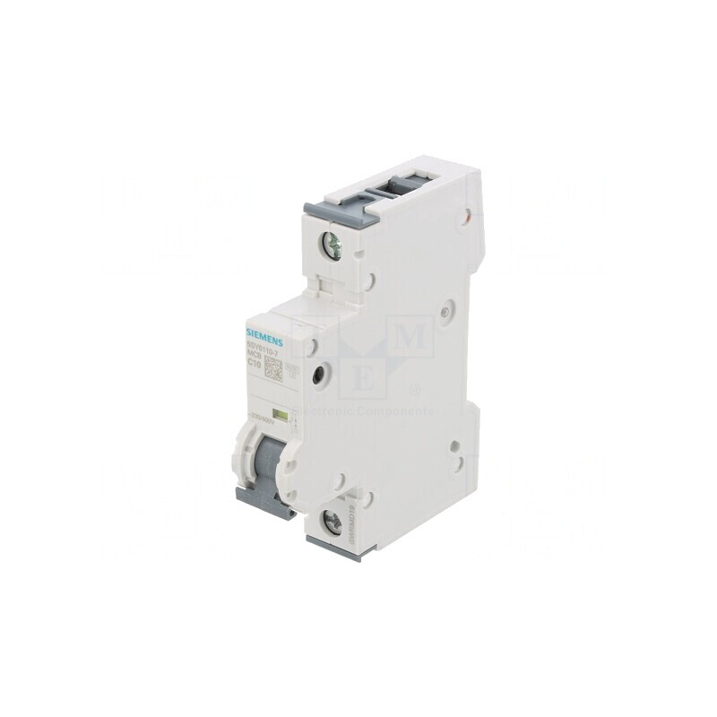 Întrerupător de supracurent 10A 230/400VAC 1P 6kA | Electronic-mag.ro | Componente Electronice
