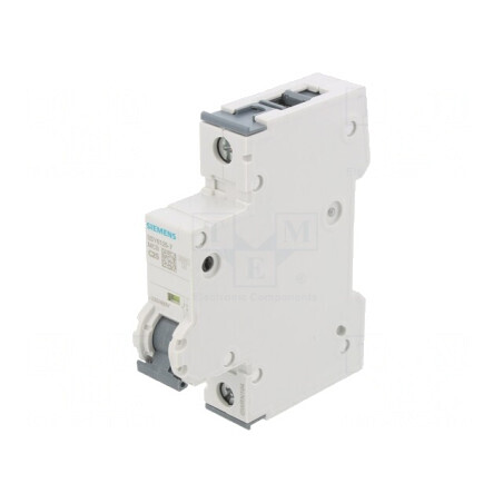 Întrerupător de supracurent 25A 1P 6kA 230/400VAC | Electronic-mag.ro | Componente Electronice