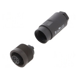 Conector Circular RD24 250V 7-PIN Mufă Mamă pe Cablu | Electronic-mag.ro | Componente Electronice