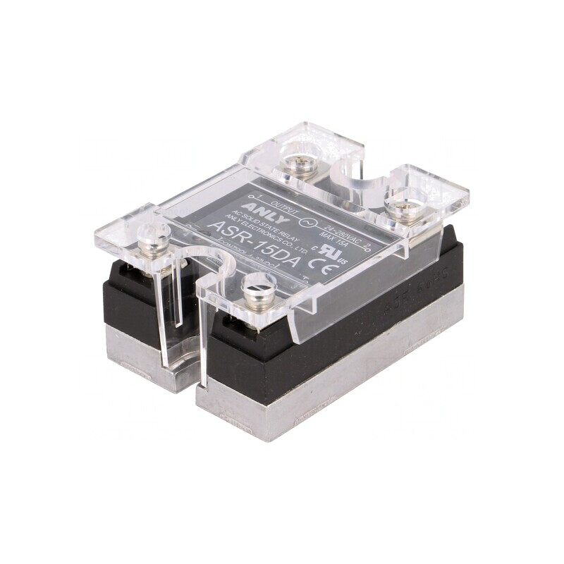 Releu Semiconductor 1-fazat 15A 24-280VAC | Electronic-mag.ro | Componente Electronice