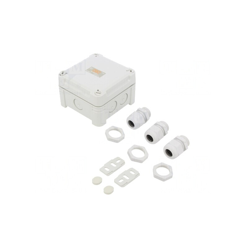 Cutie de Conexiuni Policarbonat 95x95x60mm | Electronic-mag.ro | Componente Electronice