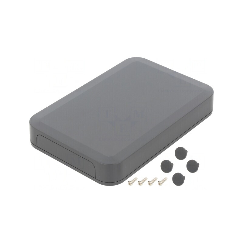 Carcasă electronică ABS gri închis 100x150x22,5 mm | Electronic-mag.ro | Componente Electronice
