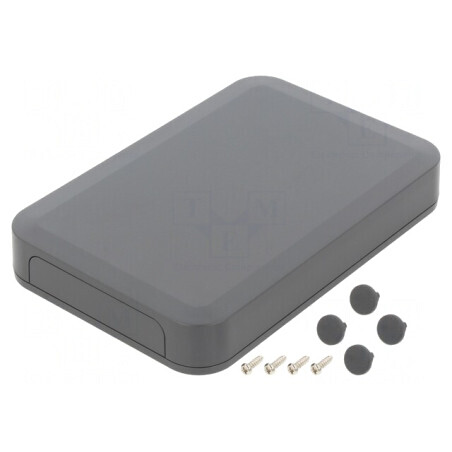 Carcasă electronică ABS gri închis 100x150x22,5 mm | Electronic-mag.ro | Componente Electronice