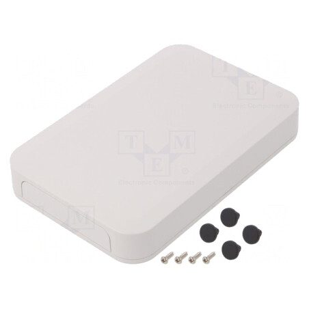 Carcasă ABS albă 100x150x22,5mm IP40 | Electronic-mag.ro | Componente Electronice