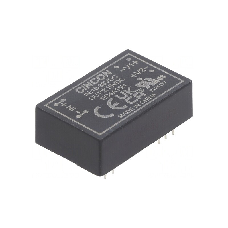 Convertor DC/DC 18-36V la 15V/-15V 5W-6W | Electronic-mag.ro | Componente Electronice