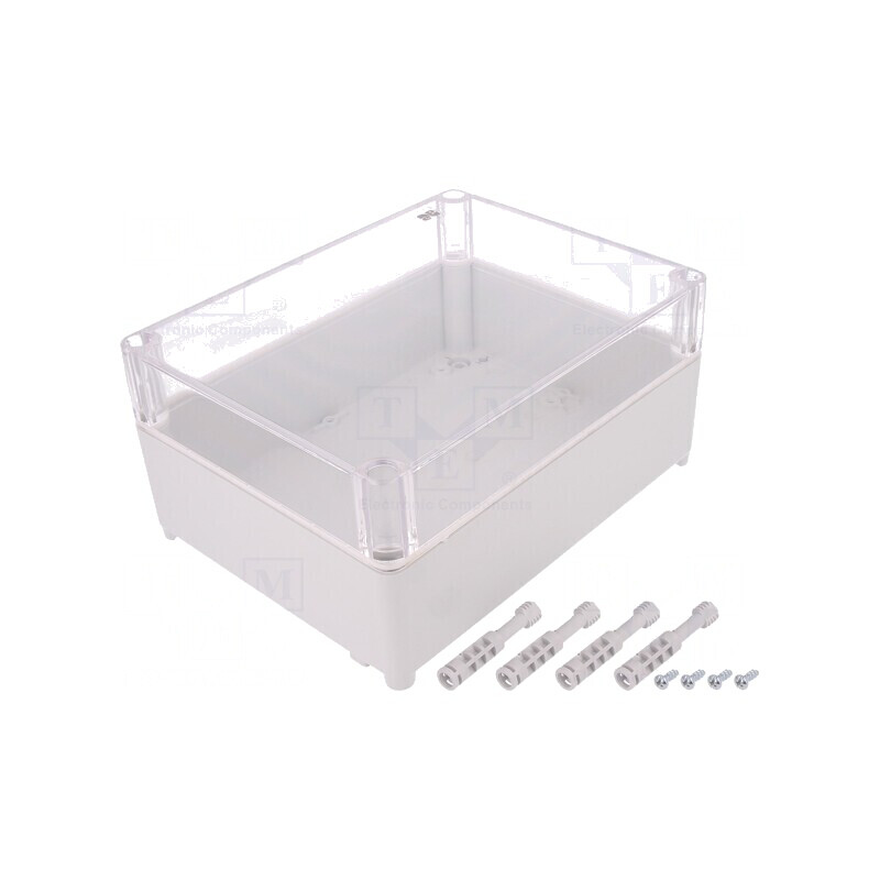Carcasă universală industrială gri 170x220x107 mm | Electronic-mag.ro | Componente Electronice