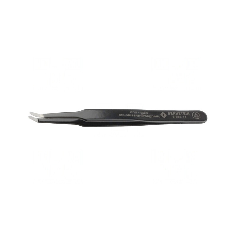 Pensetă cu Vârf Plat și Rotunjit 125mm | Electronic-mag.ro | Componente Electronice