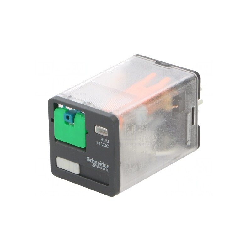 Releu electromagnetic 3PDT 24VDC 10A | Electronic-mag.ro | Componente Electronice