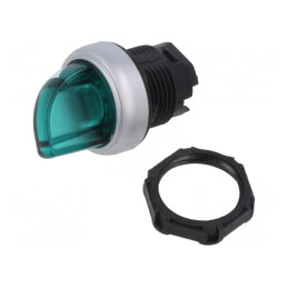 Comutator Rotativ 22mm cu 2 Poziții | Electronic-mag.ro | Componente Electronice
