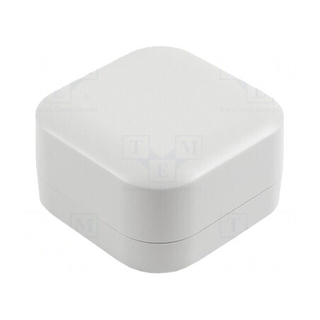 Carcasă universală ABS gri deschis IP66 80x80x45mm | Electronic-mag.ro | Componente Electronice
