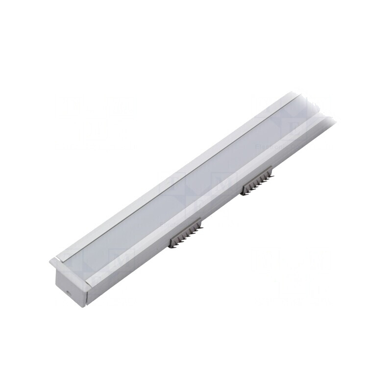 Profil LED Lăptos Natural 1m Set Standard | Electronic-mag.ro | Componente Electronice