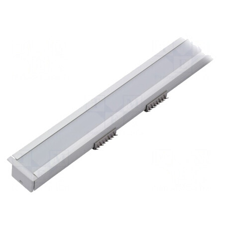 Profil LED Lăptos Natural 1m Set Standard | Electronic-mag.ro | Componente Electronice