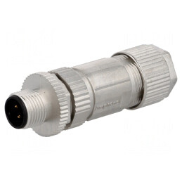 Mufă M12 4-PIN A-DeviceNet/CANopen IP67 pe cablu | Electronic-mag.ro | Componente Electronice