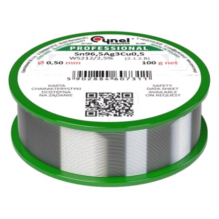 Sârmă de Lipit Fără Plumb 0,5mm 100g | Electronic-mag.ro | Componente Electronice