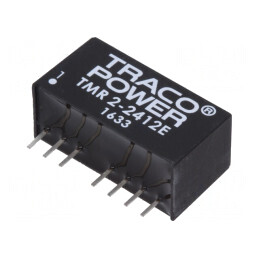 Convertor DC/DC 2W 18-36V la 12V 167mA SIP8 | Electronic-mag.ro | Componente Electronice