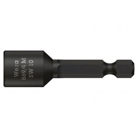 Bit Șurubelniță HEX 10mm cu Magnet | Electronic-mag.ro | Componente Electronice