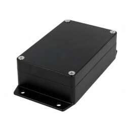 Carcasă Universală 80x125x40mm cu Lame de Fixare IP67 | Electronic-mag.ro | Componente Electronice