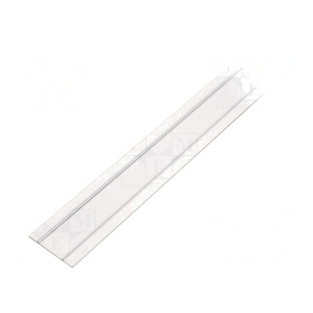 Carcasă de protecție albă 2m din aluminiu pentru profile | Electronic-mag.ro | Componente Electronice