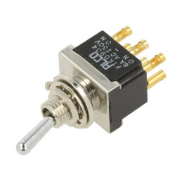 Comutator Basculant DPDT ON-(ON) 6A 250VAC | Electronic-mag.ro | Componente Electronice