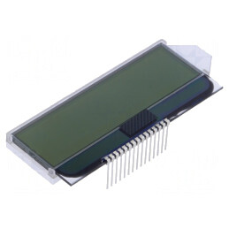 Afișaj LCD Alfanumeric 16x2 FSTN 76x28mm LED | Electronic-mag.ro | Componente Electronice