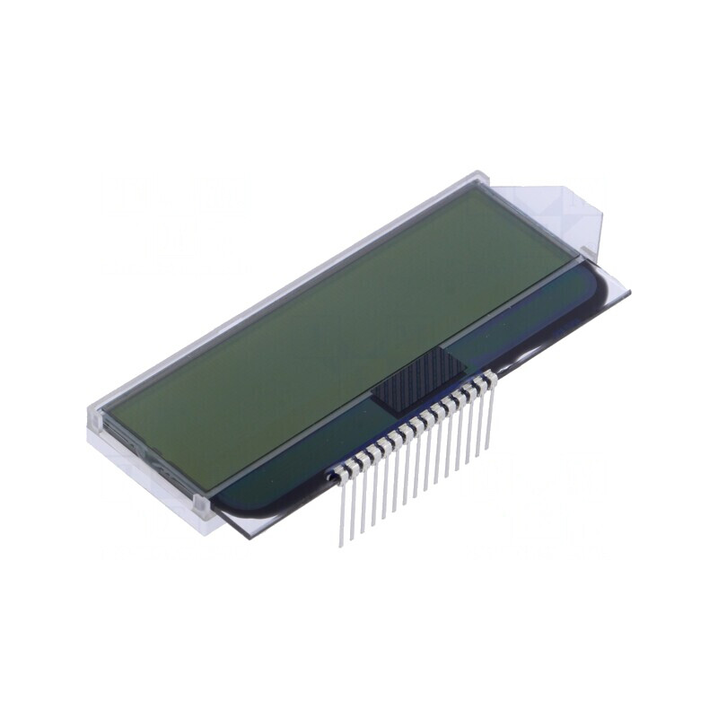 Afișaj LCD Alfanumeric 16x2 FSTN 76x28mm LED | Electronic-mag.ro | Componente Electronice