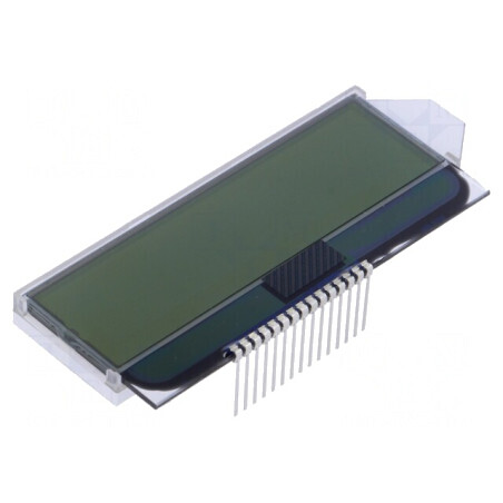 Afișaj LCD Alfanumeric 16x2 FSTN 76x28mm LED | Electronic-mag.ro | Componente Electronice