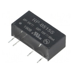 Convertor DC/DC 1W 5V la 15V 66mA | Electronic-mag.ro | Componente Electronice