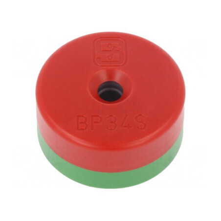 Magnet Fixare Plastic Ø34x17mm | Electronic-mag.ro | Componente Electronice