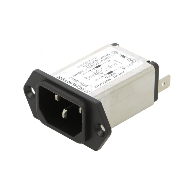 Conector Alimentare AC IEC 60320 10A 250V | Electronic-mag.ro | Componente Electronice Conector Alimentare AC IEC 60320 10A 250V | Electronic-mag.ro | Componente Electronice