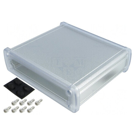 Carcasă universală din aluminiu 146,6x129x41,6mm | Electronic-mag.ro | Componente Electronice