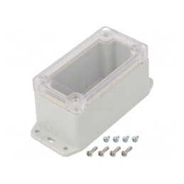 Carcasă Universală cu Lame de Fixare 50mm x 95mm x 50mm | Electronic-mag.ro | Componente Electronice