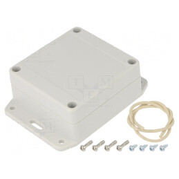 Carcasă Universală cu Lame de Fixare 80x85x40mm | Electronic-mag.ro | Componente Electronice