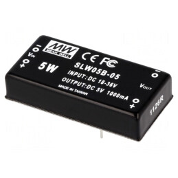 Convertor DC/DC 5W 18-36V la 5V 1000mA | Electronic-mag.ro | Componente Electronice