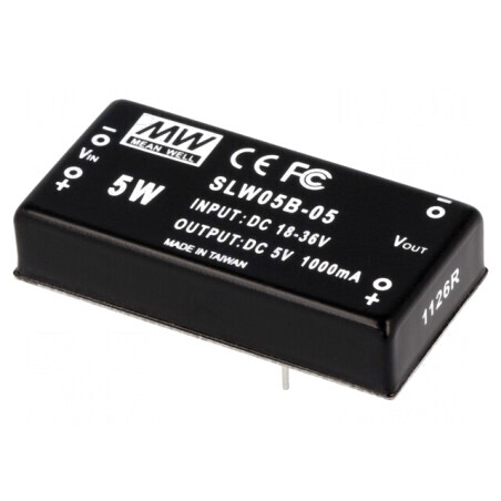 Convertor DC/DC 5W 18-36V la 5V 1000mA | Electronic-mag.ro | Componente Electronice