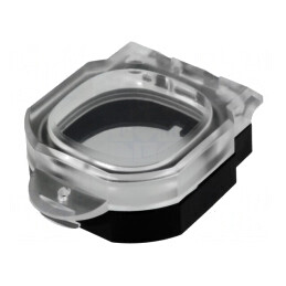 Capac Transparent 22mm IP65/IP67 | Electronic-mag.ro | Componente Electronice