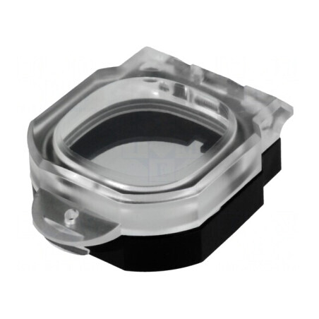 Capac Transparent 22mm IP65/IP67 | Electronic-mag.ro | Componente Electronice